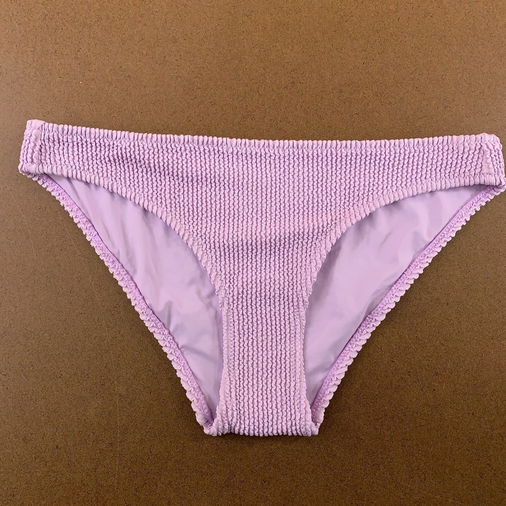 Lively Women's Size Small Lilac Ruched High Waist Bikini Swim‎ Bottom NWT